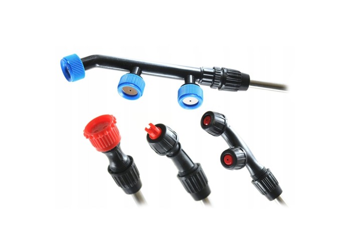 Zestaw 4 dysz do opryskiwacza z adapterem – Bass Polska 9941