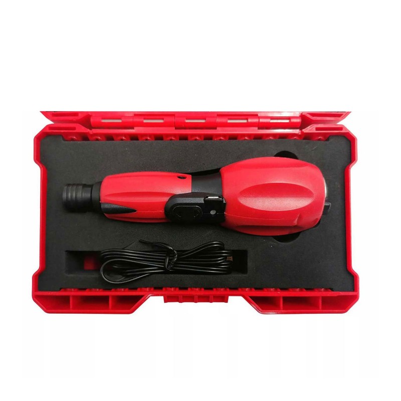 Elektryczny wkrętak akumulatorowy 3,6 V z zestawem 45 bitów – Bass Polska 5223