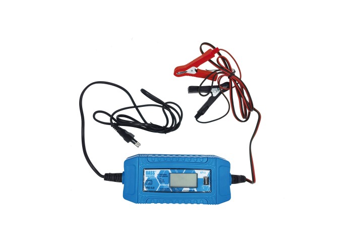 Elektroniczny prostownik 6/12 V 1–6 A do 220 Ah – Bass Polska 6714