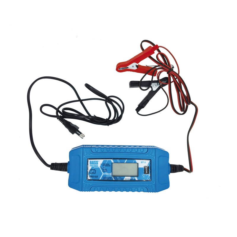 Elektroniczny prostownik 6/12 V 1–6 A do 220 Ah – Bass Polska 6714