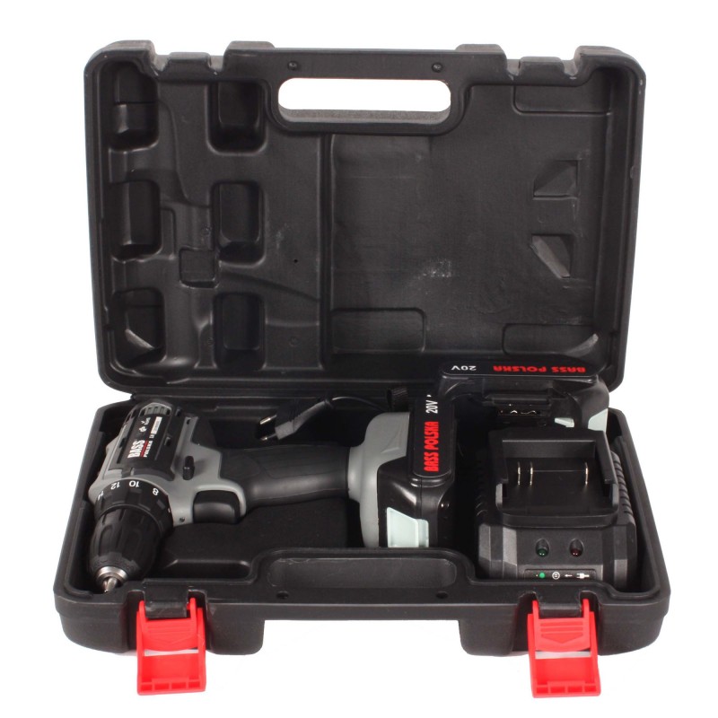 Wkrętarka akumulatorowa 20 V Li-Ion 24 Nm z 2 akumulatorami – Bass Polska 5314