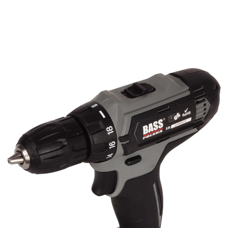 Wkrętarka akumulatorowa 20 V Li-Ion 24 Nm z 2 akumulatorami – Bass Polska 5314