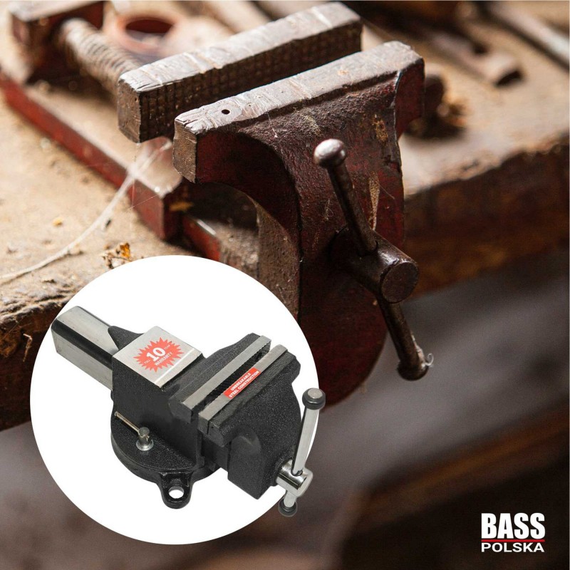 Imadło ślusarskie obrotowe stalowe 5″ – Bass Polska 3252