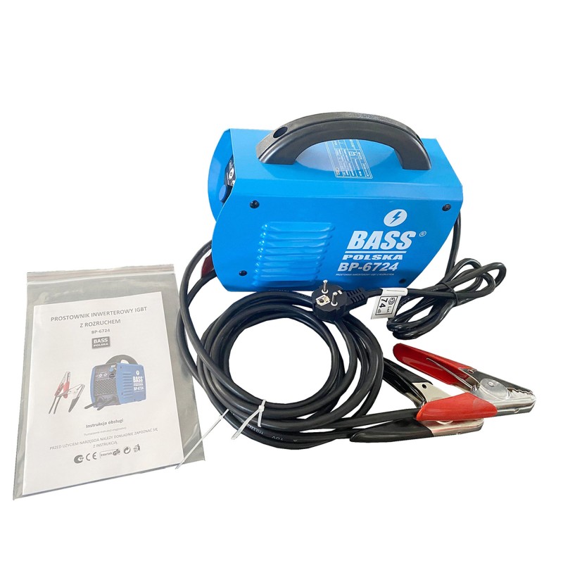 Prostownik z rozruchem inwerterowy 12V / 24V, 50A ~ 500A – model 6724