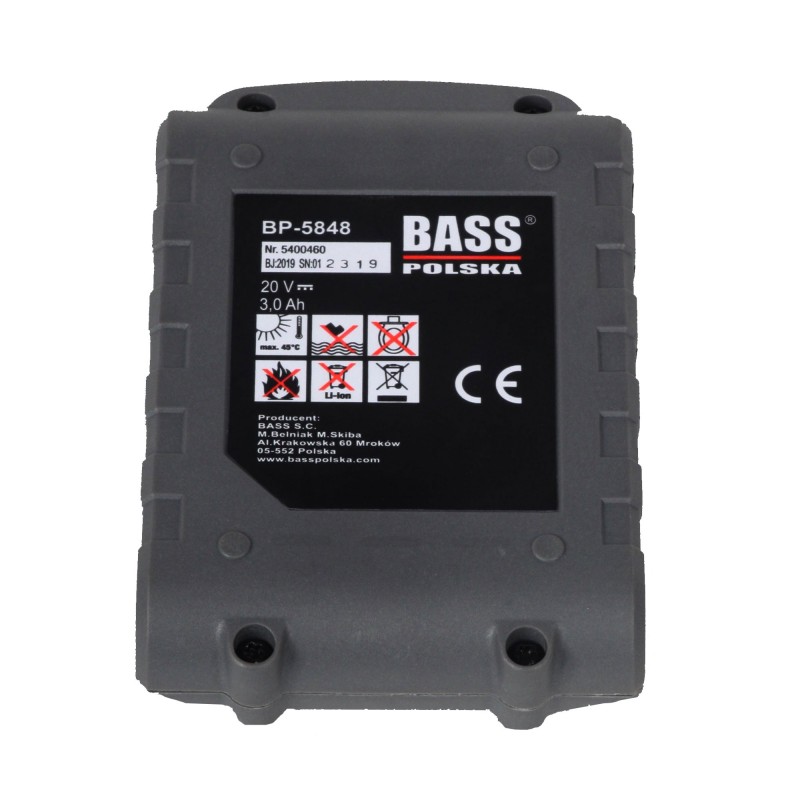 Akumulator 20 V Li-Ion 3000 mAh od Bass Polska