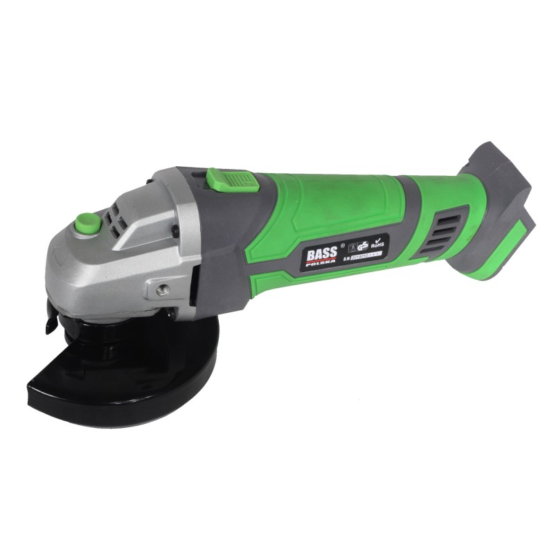 Akumulatorowa szlifierka kątowa Bass Polska 125 mm, 20 V - Bez Akumulatora