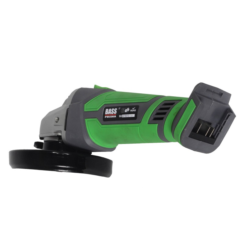 Akumulatorowa szlifierka kątowa Bass Polska 125 mm, 20 V - Bez Akumulatora