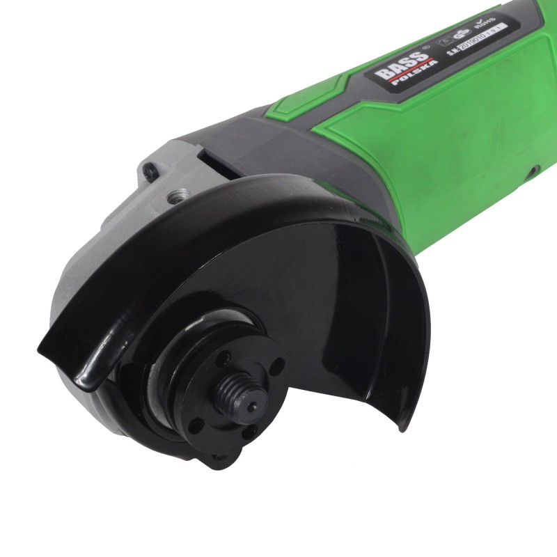Akumulatorowa szlifierka kątowa Bass Polska 125 mm, 20 V - Bez Akumulatora