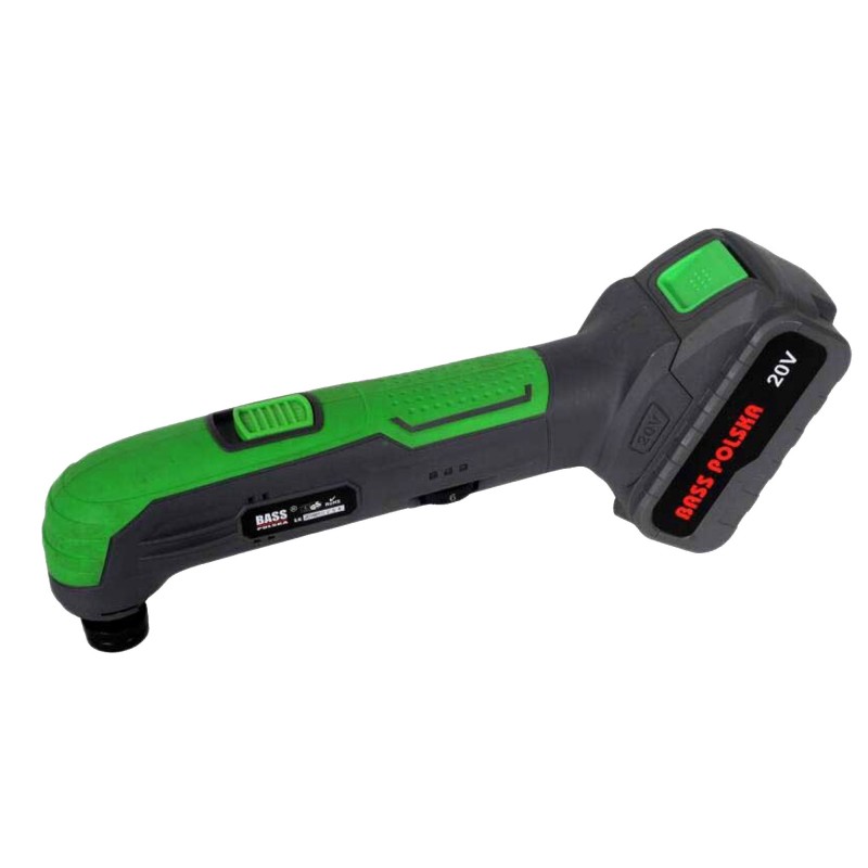  Akumulatorowa szlifierka wielofunkcyjna Bass Polska 20 V, 3 Ah - bez akumulatora