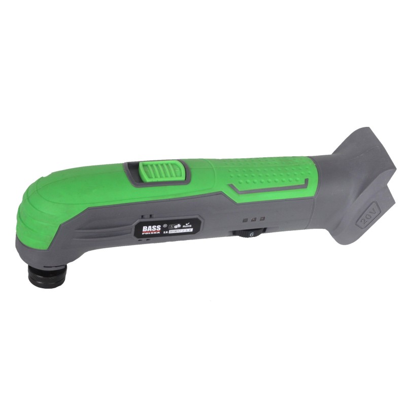  Akumulatorowa szlifierka wielofunkcyjna Bass Polska 20 V, 3 Ah - bez akumulatora