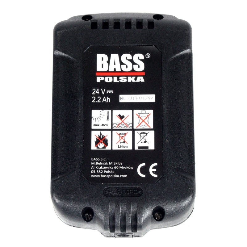 Akumulator 24 V 2,2 Ah Li-Ion – model 5837 do narzędzi Bass Polska