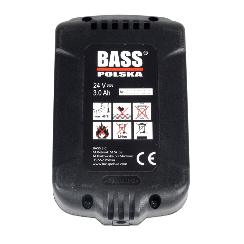 Akumulator 24 V 3,0 Ah Li-Ion – model 5838 do narzędzi Bass Polska