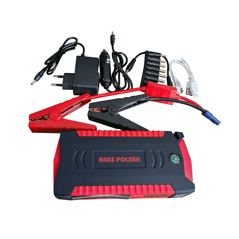 Powerbank z rozruchem 19000 mAh – Bass Polska 5963 | 500–1000 A