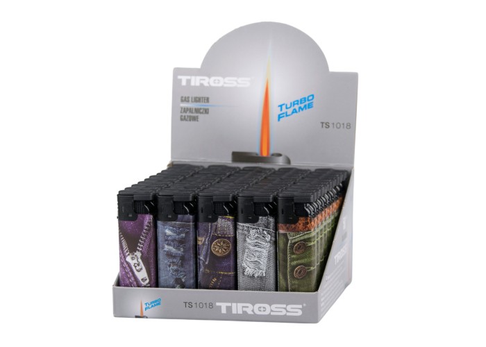 TIROSS TS1018 Zapalniczka żarowa na gaz Turbo Jeans