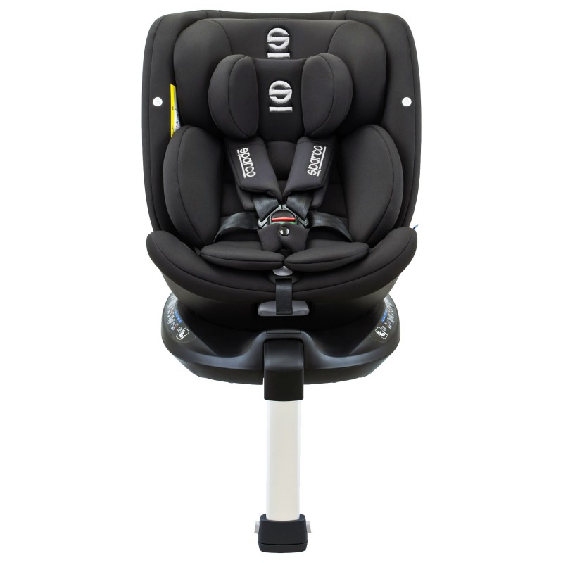 Fotelik SPARCO SK7000IRD czerwony 5–36 kg | i-Size R129 | Obrót 360° + ISOFIX - Sportowy wygląd, najwyższy poziom ochrony