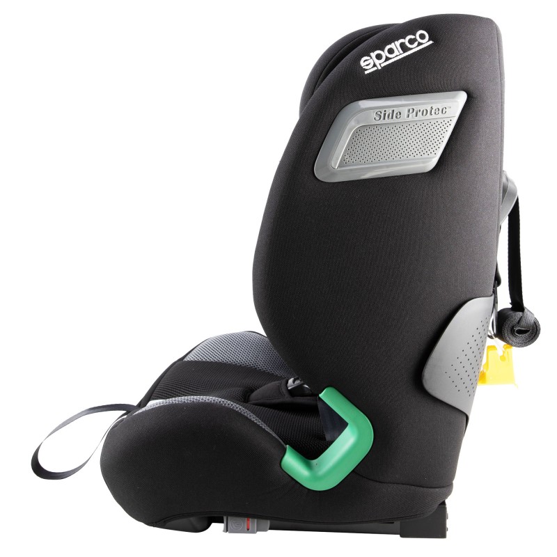 Fotelik SPARCO SK5000IGR szary 9-36 kg | i-Size R129 | 76-150 cm | ISOFIX - Bezpieczeństwo bez kompromisów