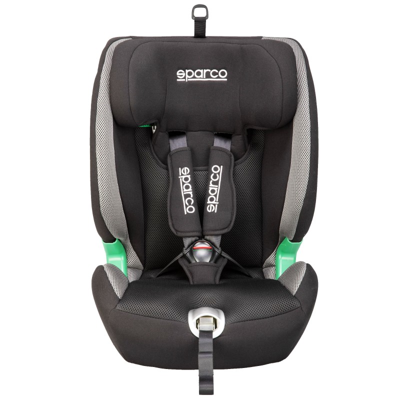 Fotelik SPARCO SK5000IGR szary 9-36 kg | i-Size R129 | 76-150 cm | ISOFIX - Bezpieczeństwo bez kompromisów