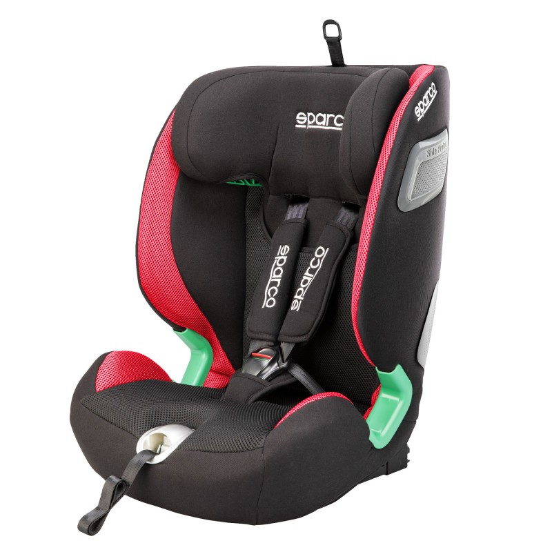 Fotelik obrotowy SPARCO SK7000IBK 40-150 cm | ISOFIX, obrót 360°, i-Size R129 - Maksymalne bezpieczeństwo w każdej podróży!