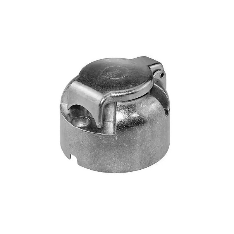 Gniazdo przyczepy metalowe 7 pin 12V