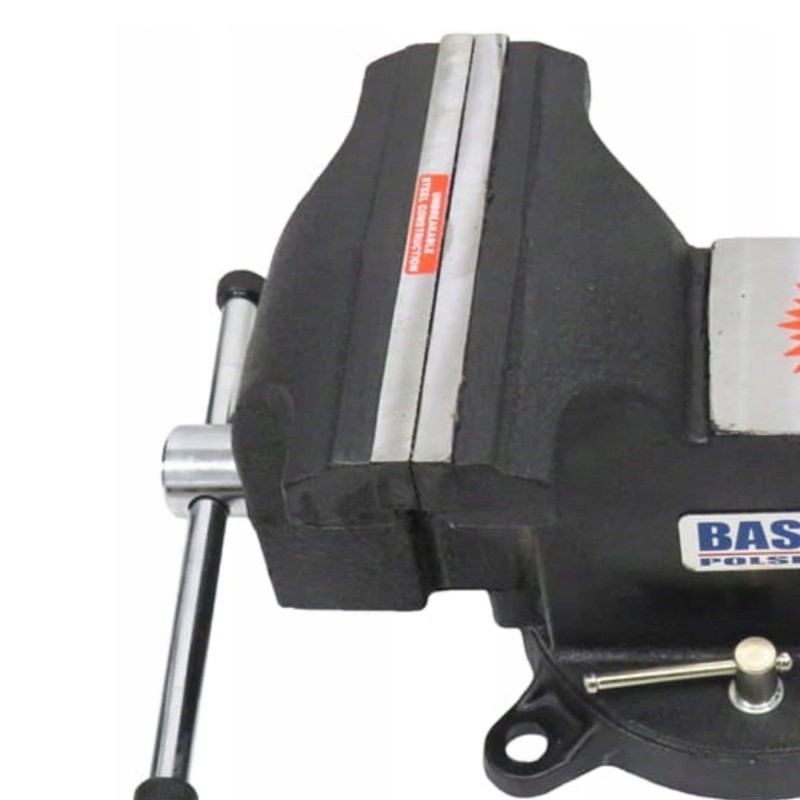 Profesjonalne imadło ślusarskie obrotowe stalowe 100 mm (4″) - Bass Polska 3251