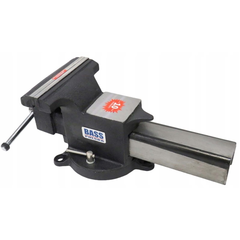 Profesjonalne imadło ślusarskie obrotowe stalowe 100 mm (4″) - Bass Polska 3251