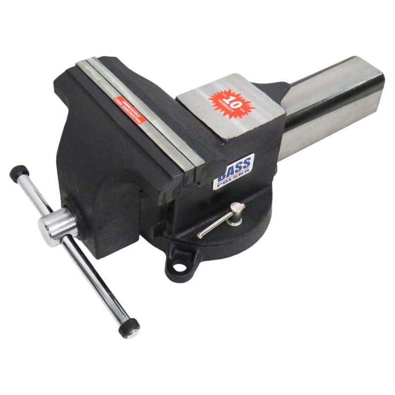 Profesjonalne imadło ślusarskie obrotowe stalowe 100 mm (4″) - Bass Polska 3251