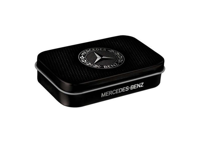 82129 Mintbox XL Mercedes-Benz Logo Black & Silver