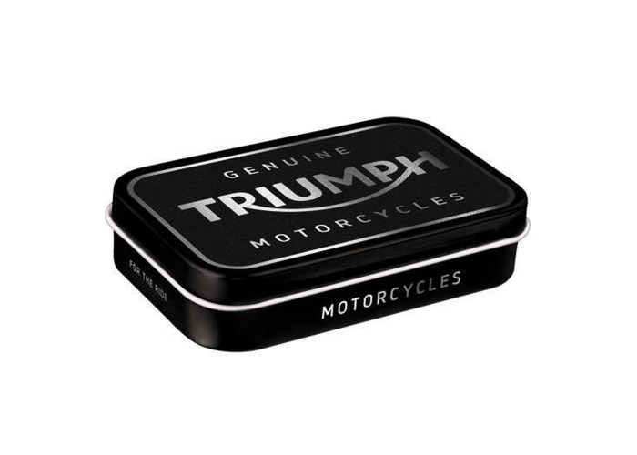 Mintbox XL Triumph Logo Silver - Srebrna Ikona Świeżości dla Wymagających