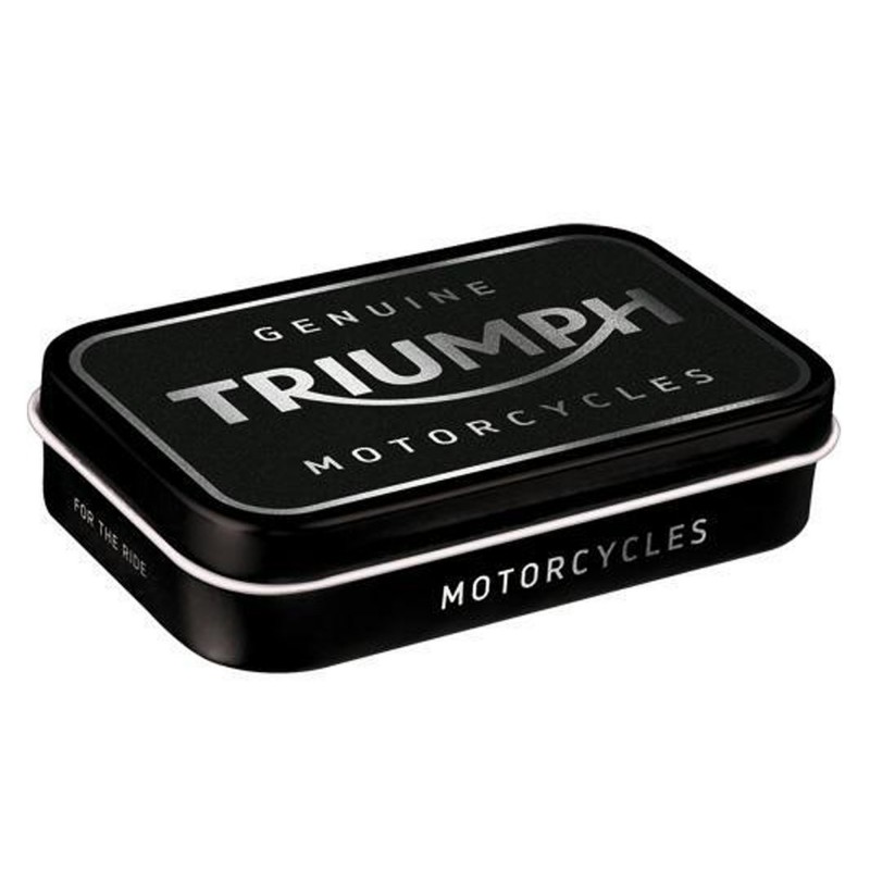 Mintbox XL Triumph Logo Silver - Srebrna Ikona Świeżości dla Wymagających