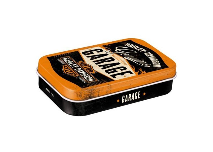 Mintbox XL Harley-Davidson Garage - Autentyczny Klimat Warsztatu w Metalowym Etui