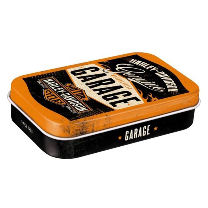 Mintbox XL Harley-Davidson Garage - Autentyczny Klimat Warsztatu w Metalowym Etui