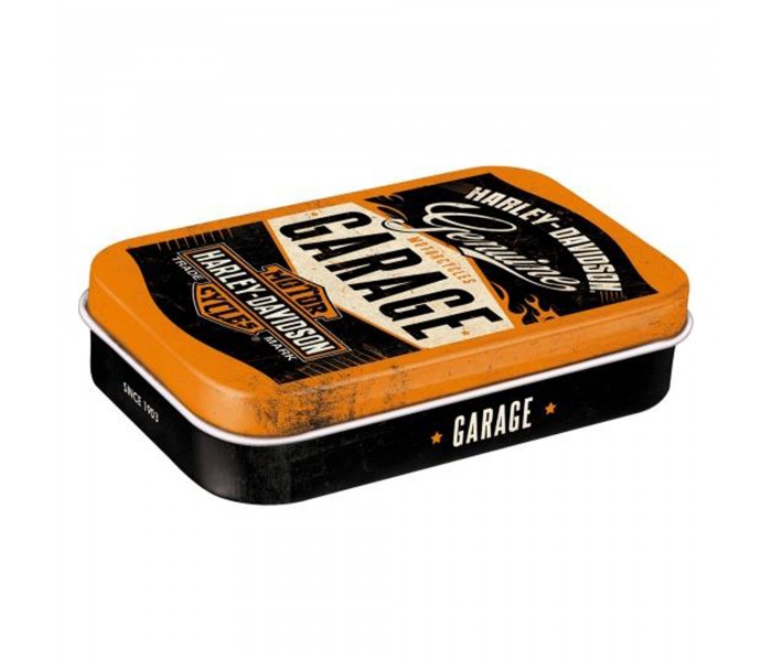 Mintbox XL Harley-Davidson Garage - Autentyczny Klimat Warsztatu w Metalowym Etui