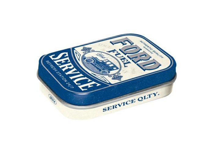 Uwolnij Retro Styl z Mint Box Ford Fuel Service: Pasja w Kieszeni!