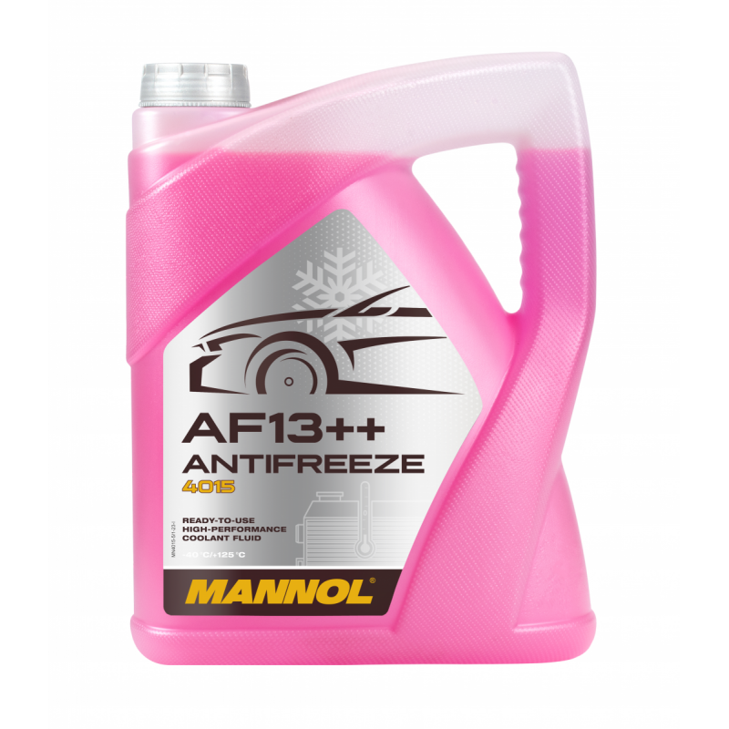 MANNOL Antifreeze AF13++ 4115 Płyn do chłodnic 5L czerwony