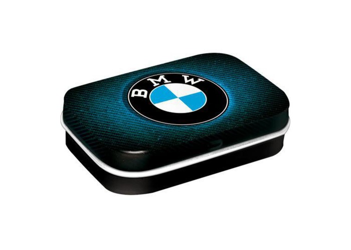 Mint Box BMW - Logo Blue Shine: Pudełko z Miętowymi Cukierkami!