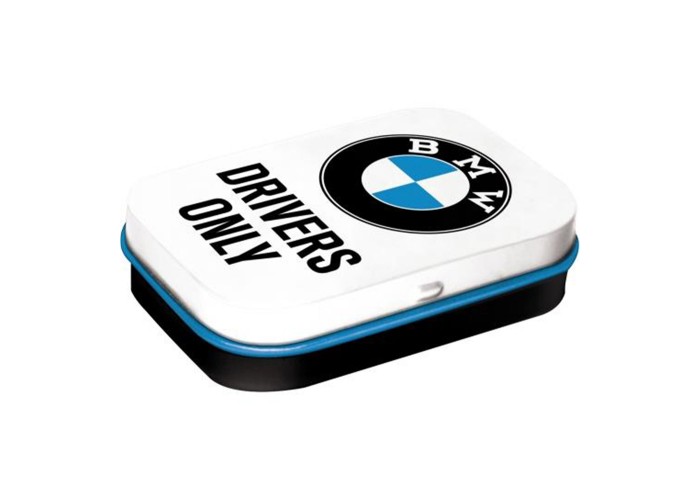 Mint Box BMW - Drivers Only White: Pudełko z Cukierkami w Bieli