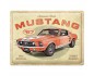 Metalowy Plakat 30x40cm Ford Mustang GT 1967 Red - Special Edition