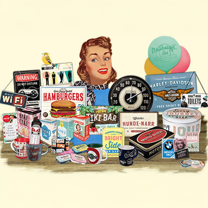 Metalowy Plakat 30x40cm VW Bulli - Beach Metalic Special Edition