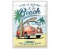 Metalowy Plakat 30x40cm VW Bulli - Beach Metalic Special Edition