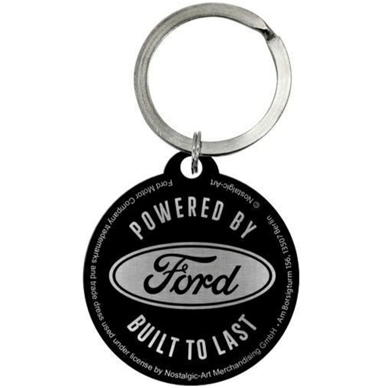 Brelok do kluczy Ford Built to Last - Każdy Klucz Zasługuje na Najlepsze Akcesoria!