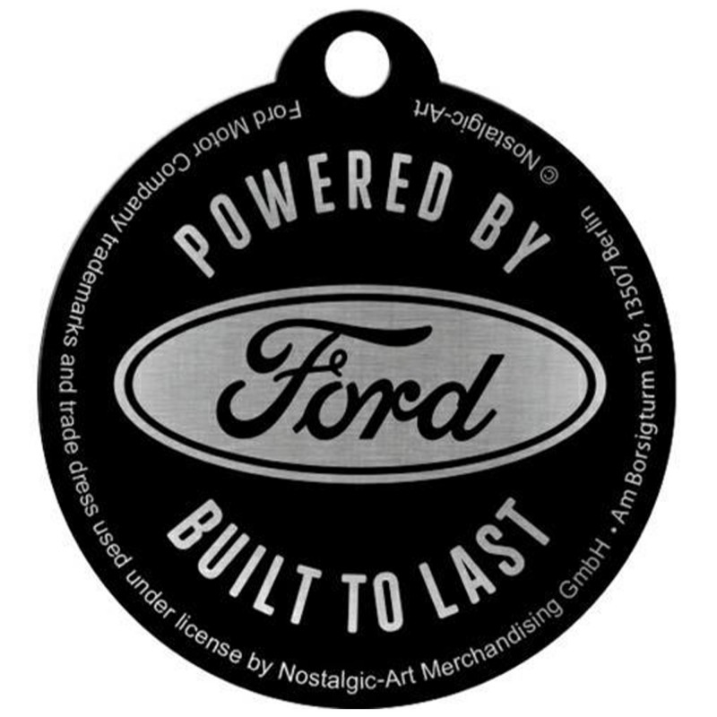 Brelok do kluczy Ford Built to Last - Każdy Klucz Zasługuje na Najlepsze Akcesoria!