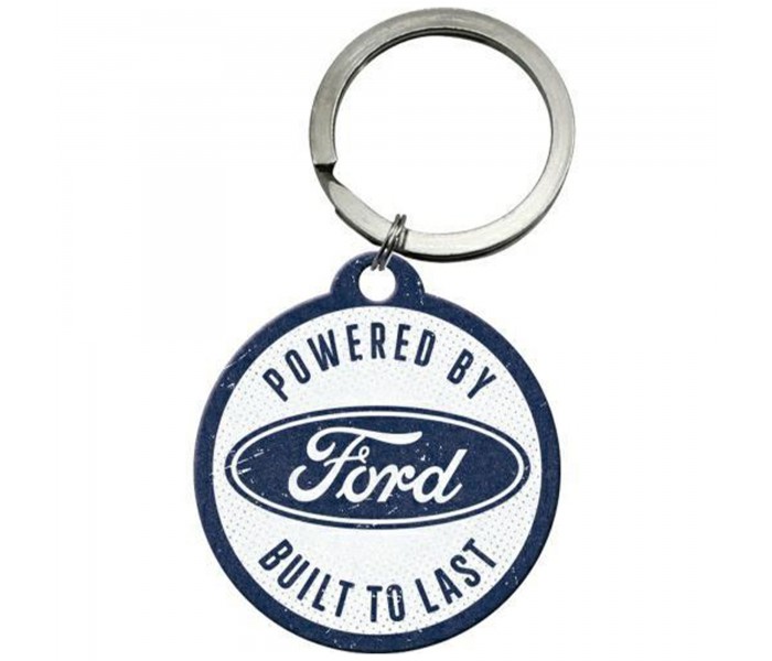 Brelok do kluczy Ford Built to Last - Każdy Klucz Zasługuje na Najlepsze Akcesoria!