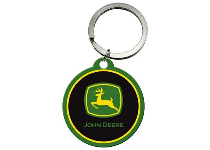 Brelok do kluczy John Deere - Logo, który ożywi Twoją pasję!
