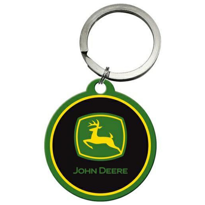 Brelok do kluczy John Deere - Logo, który ożywi Twoją pasję!