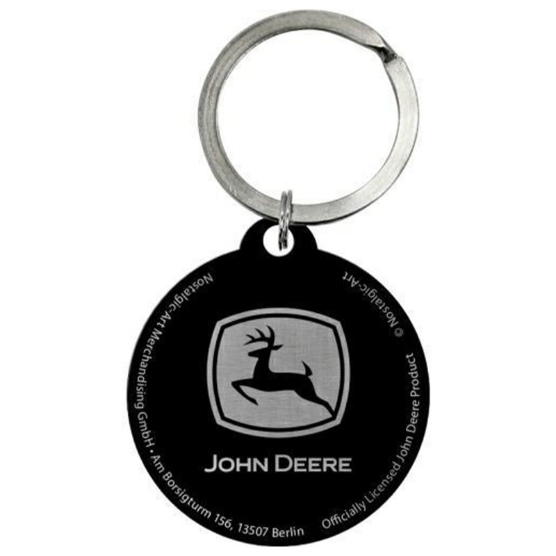 Brelok do kluczy John Deere - Logo, który ożywi Twoją pasję!