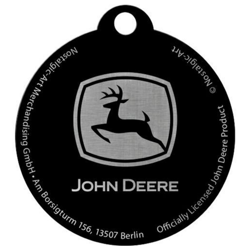 Brelok do kluczy John Deere - Logo, który ożywi Twoją pasję!