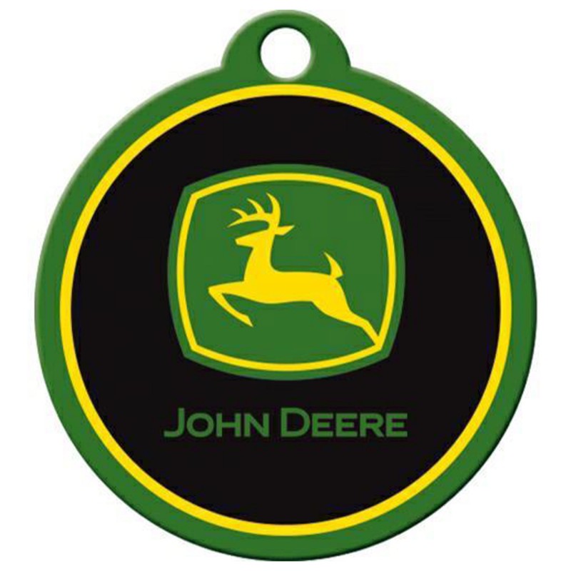 Brelok do kluczy John Deere - Logo, który ożywi Twoją pasję!