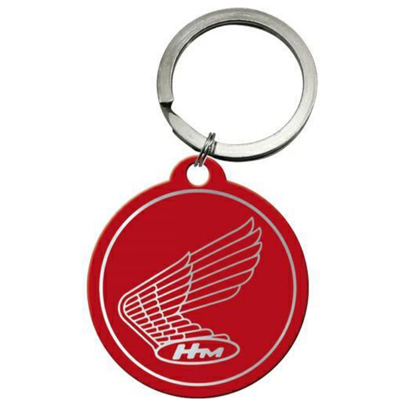 Twoje klucze zasługują na coś wyjątkowego: Brelok do kluczy Honda - Logo Red