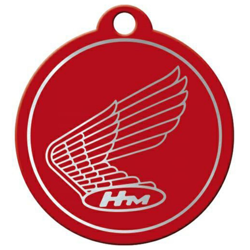 Twoje klucze zasługują na coś wyjątkowego: Brelok do kluczy Honda - Logo Red