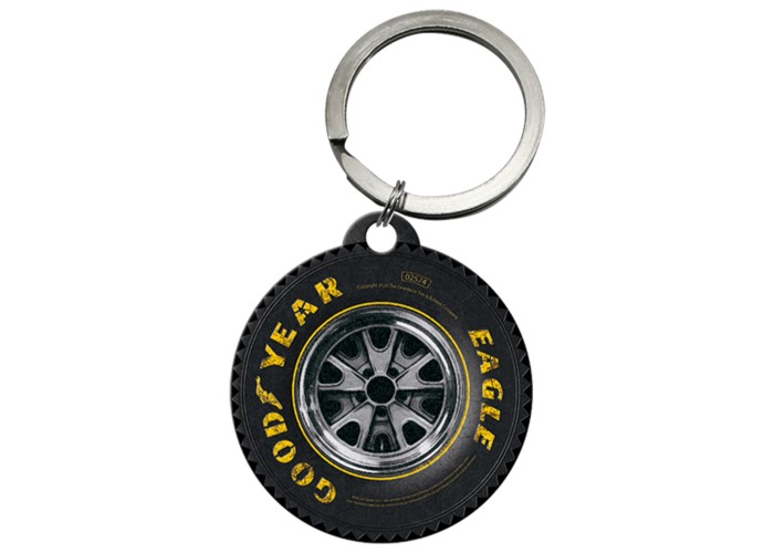 Stalowy Brelok do kluczy Goodyear Whell